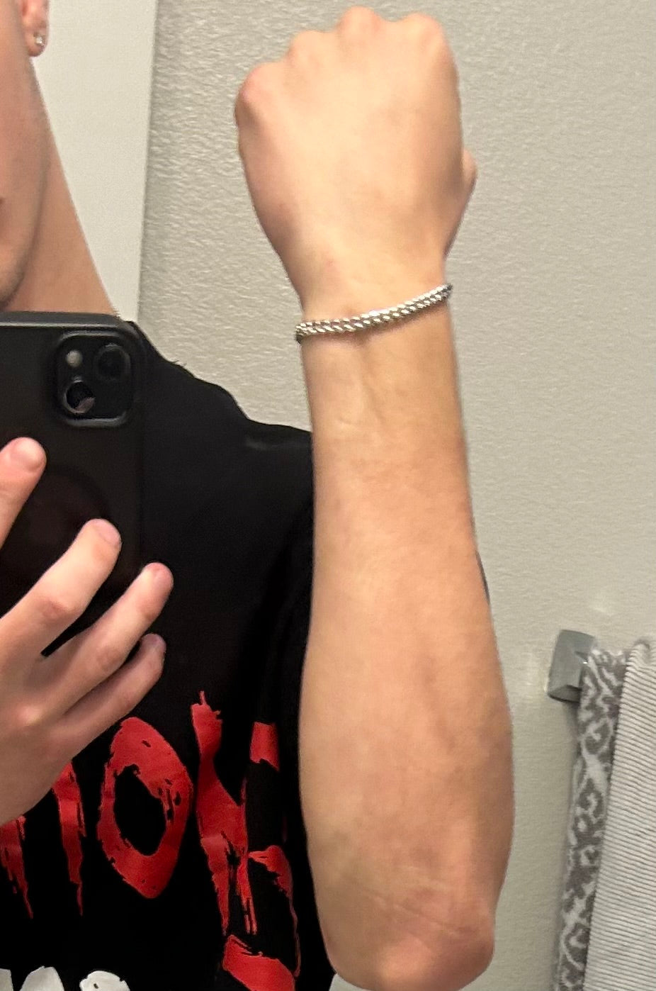 7 Inch Silver Bracelet