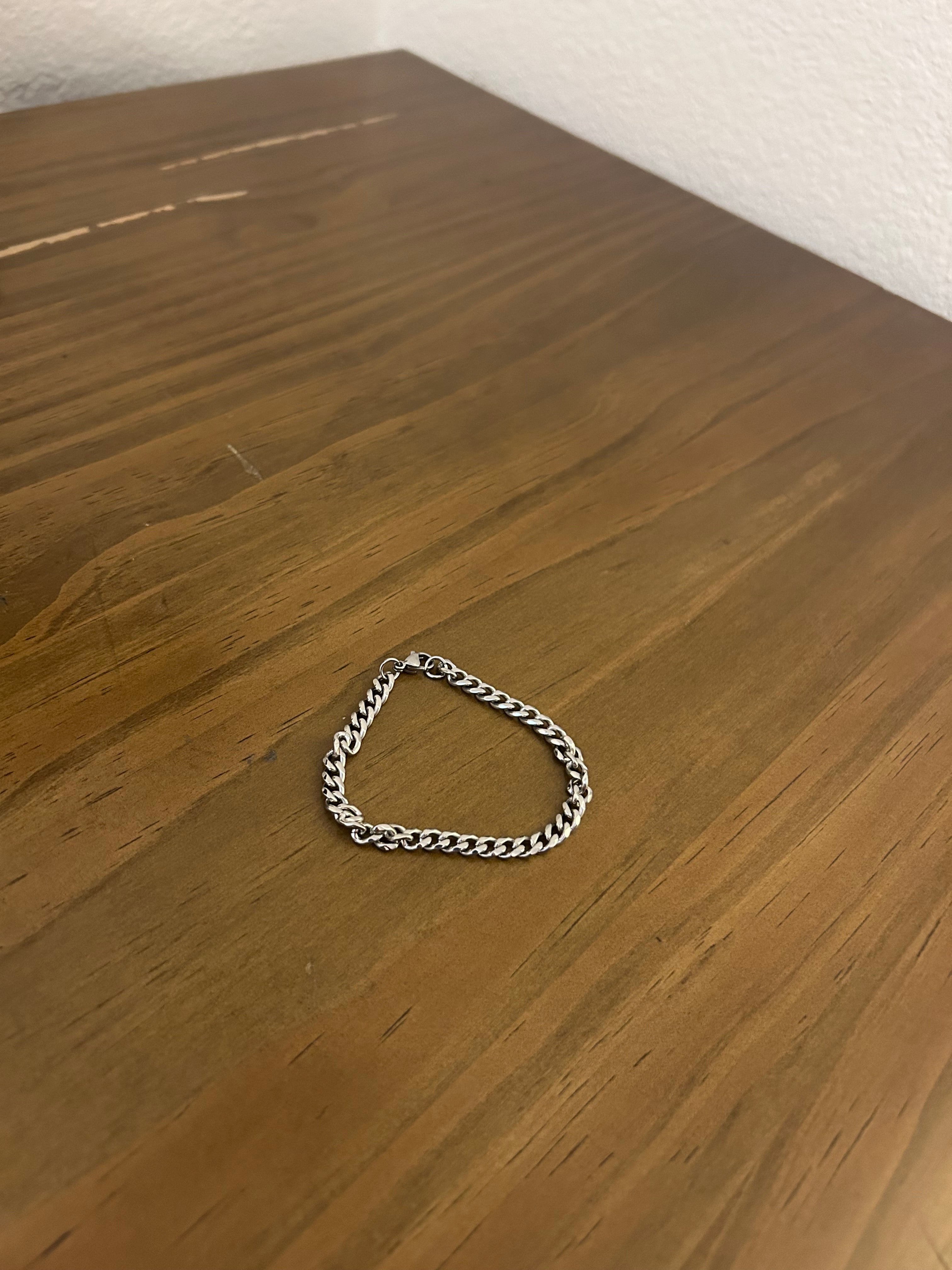 7 Inch Silver Bracelet