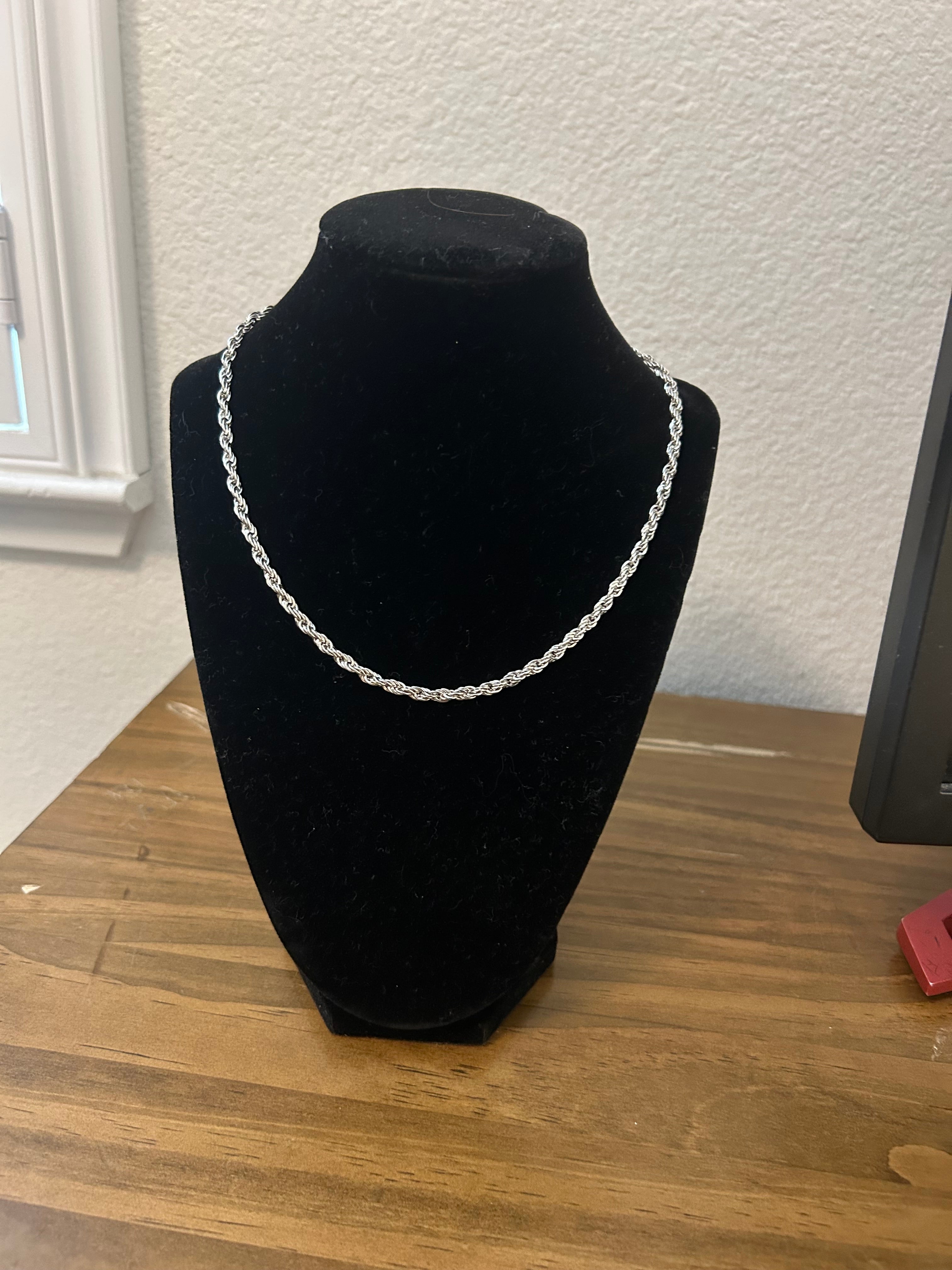 18 Inch Silver Chain