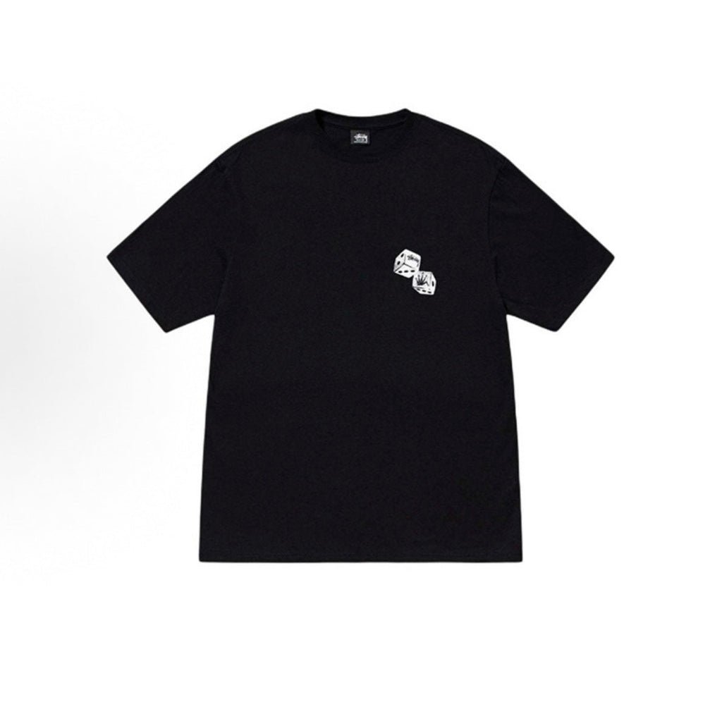 Black Stüssy Dice Graphic T-Shirt