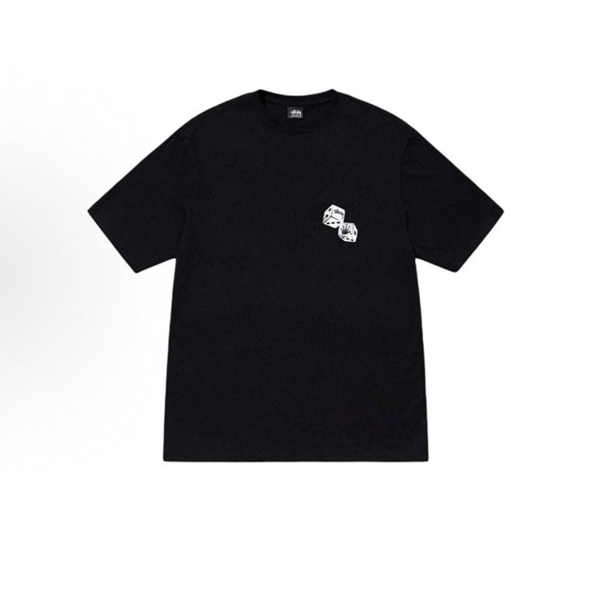 Black Stüssy Dice Graphic T-Shirt